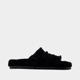 Ines Sport Sandals - Tory Burch - Leather - Black