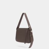 Romy Shoulder Bag - Tory Burch - Leather - Taupe