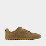Field Sneakers - Tory Burch - Leather - Brown