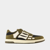 Skel Top Low trainers – Amiri – Leather – Khaki