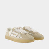 Pacific Bones Sneakers - Amiri - Leather - Beige