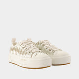 Tie Dye Court Low Sneakers - Amiri - Cotton - Ivory