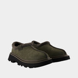 Tasman Lug Embossed Loafers - UGG - Leather - Brown