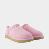 Classic Micro Ankle Boots - UGG - Leather - Pink