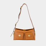 The Originals Turnlock Haversack Shoulder Bag - Coach - Leather - Brown