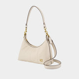 Soft Quilted Juliet 25 Shoulder Bag - Coach - Leather - White