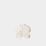 Giula Wristlet Bag - Cult Gaia - Leather - White