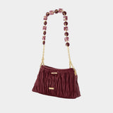 Kiraz Mini Clutch - Cult Gaia - Leather - Burgundy