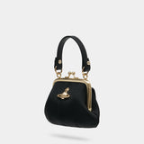 Mini Granny Purse - Vivienne Westwood - Viscose - Black