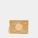 Ella Purse - Tory Burch - Raffia - Beige