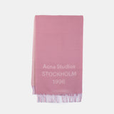 Fn Ux Scar000465 Scarf - Acne Studios - Wool - Pink