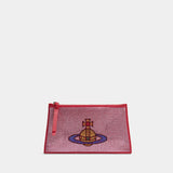 Small Clutch - Vivienne Westwood - Leather - Pink