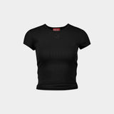 T-Bunny-Tail-S1 T-Shirt - DIESEL - Cotton - Black