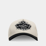 Chateau Crest Cap - Amiri - Cotton - Black