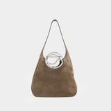 C Shopper Bag - Coperni - Leather - Brown