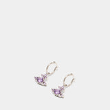 Feodorita Earrings - Vivienne Westwood - Metal - Purple
