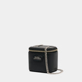 The Mini Vanity Shopper Bag - Marc Jacobs - Leather - Black