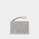 Purse - Rabanne - Raphia - Silver
