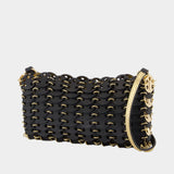 Wallet On Chain - Rabanne - Leather - Black