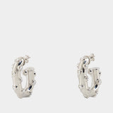 Earrings - Rabanne - Aluminum - Silver