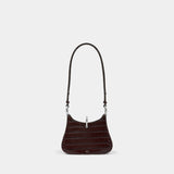 Ring Small Shoulder Bag - Rabanne - Leather - Brown