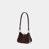 Ring Small Shoulder Bag - Rabanne - Leather - Brown