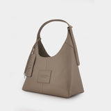 The Belted Sack Shoulder Bag - Marc Jacobs - Leather - Beige