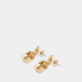 Delicate Daisy Earrings - Marc Jacobs - Brass - Gold