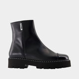 Chouchou 25 Ankle Boots - Carel - Leather - Black
