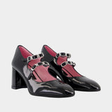 Alice B Pumps - Carel - Leather - Black