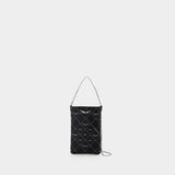 Rock Monogram Pouch - Zadig & Voltaire - Leather - Black