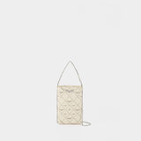 Rock Phone Pouch - Zadig & Voltaire - Leather - White