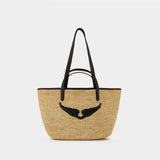 Le Wings Shopping Bag - Zadig & Voltaire - Raphia - Beige