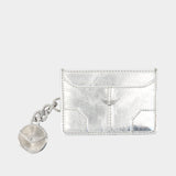 Sunny Pass Card Holder - Zadig & Voltaire - Leather - Silver