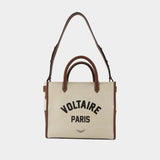 Angel Voltaire Shopping Bag - Zadig & Voltaire - Cotton - Beige