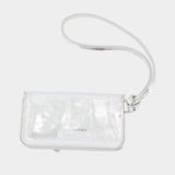 Rock Keyring Card Holder - Zadig & Voltaire - Leather - Silver