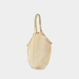 Filet Shoulder Bag - Vanessa Bruno - Cotton - Beige