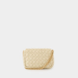 Moon Shoulder Bag - Vanessa Bruno - Leather - Beige