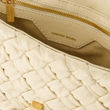 Moon Shoulder Bag - Vanessa Bruno - Leather - Beige