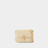 Moon Shoulder Bag - Vanessa Bruno - Leather - Beige