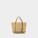 Xs Shoulder Bag - Vanessa Bruno - Raphia - Khaki