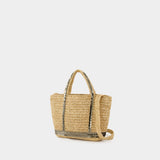 Xs Shoulder Bag - Vanessa Bruno - Raphia - Khaki