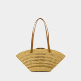 Panier Pm Shoulder Bag - Vanessa Bruno - Leather - Brown