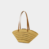Panier Pm Shoulder Bag - Vanessa Bruno - Leather - Brown