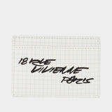 Card case - Kenzo - Leather - White