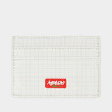 Card case - Kenzo - Leather - White