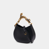 Cat Handle Purse - Lanvin - Leather - Black