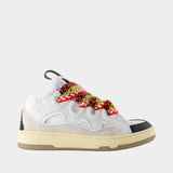 Curb Sneakers - Lanvin - Synthetic - White
