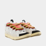 Curb Sneakers - Lanvin - Synthetic - White