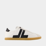Glen Sneakers - Lanvin - Leather - White